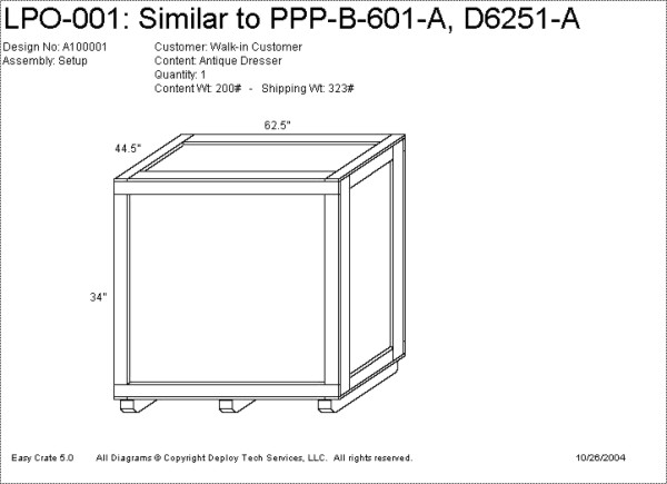 This is technically a wooden box (PPP-B-601a)